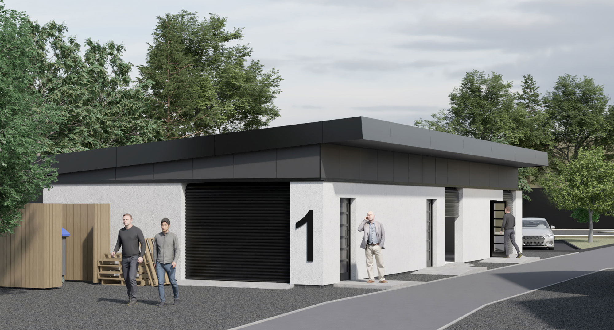 Works Commence on new build Commercial Units, Aberfeldy